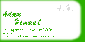 adam himmel business card